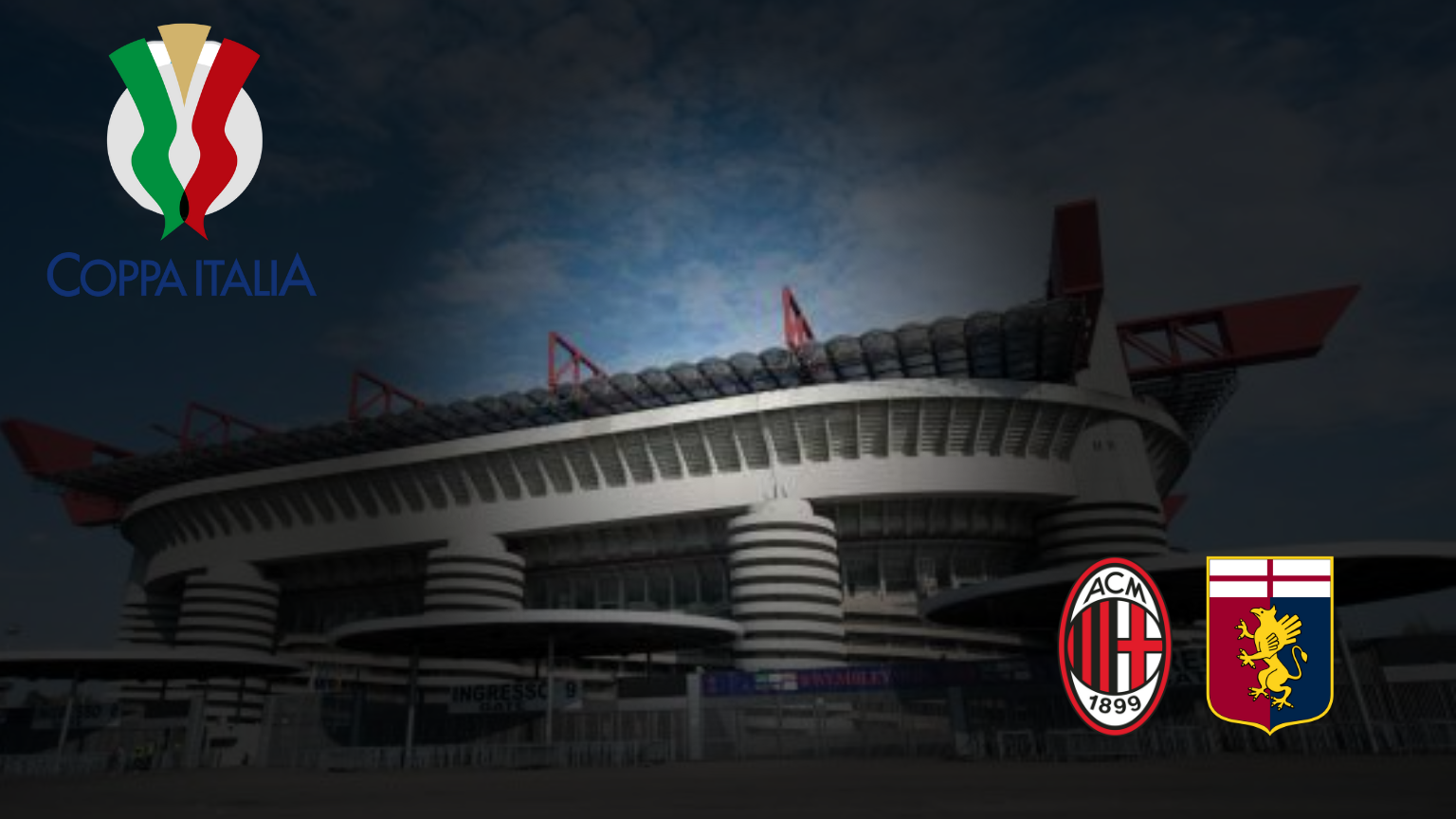quote milan genoa dove vedere in tv formazioni pronostico quota coppa italia scommesse sportive calcio italia